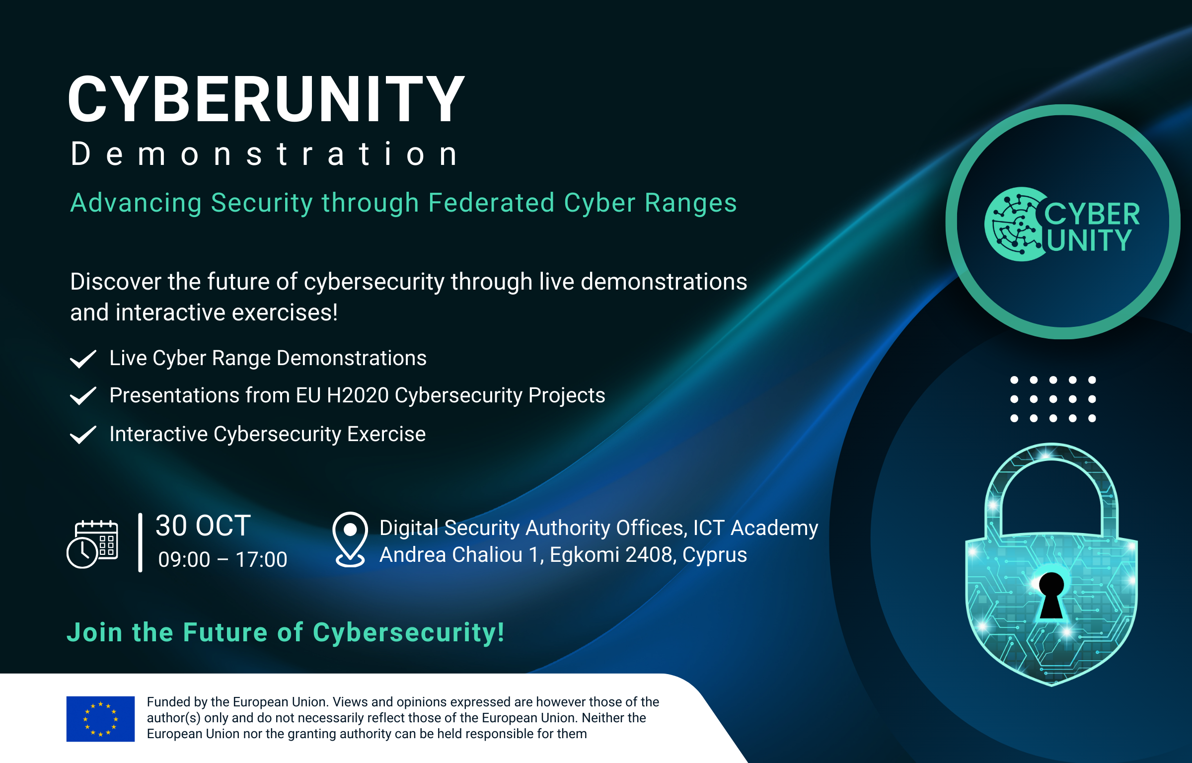 You are currently viewing CYBERUNITY Demonstration: Advancing Security through Federated Cyber Ranges